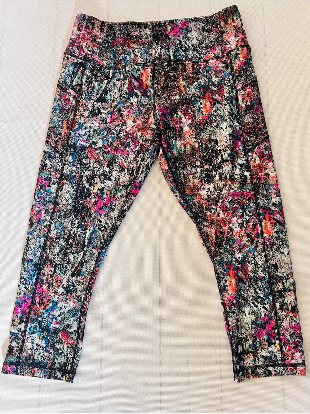 Women’s Multi-Color Active Leggings Sz XL